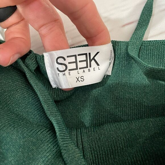 SEEK The Label Green Crop Top Tank - Picture 4 of 4